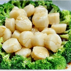 Best Steamed Scallop w. Broccoli 水煮芥兰干贝 in Pine Brook, NJ